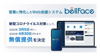Web会議システム「bellFace」