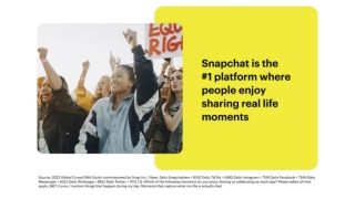 Snapchat最新レポート：Z世代のコミュニケーション方法とARコマース