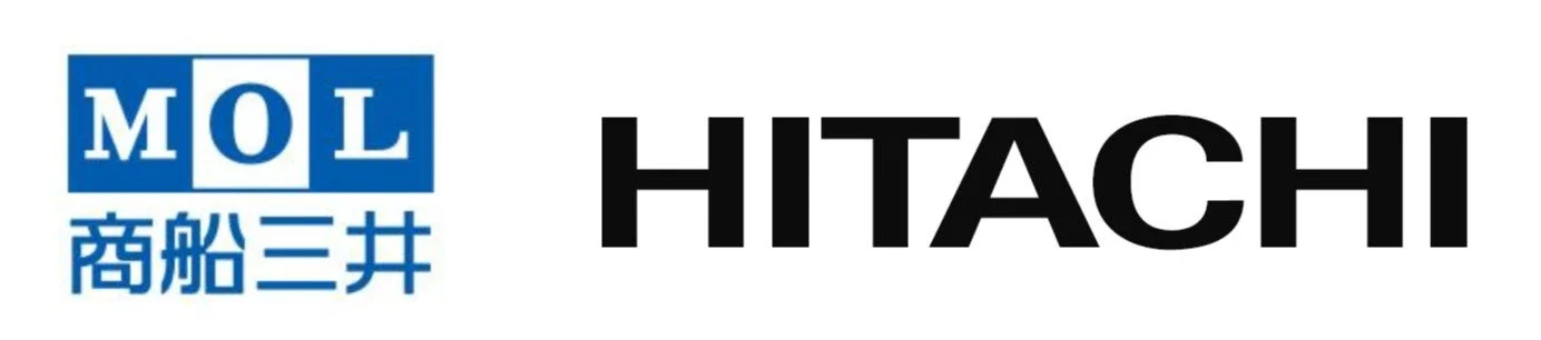 MOLとHITACHIのロゴ