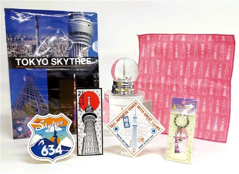 東京スカイツリーオフィシャルショップ商品の詰め合わせ