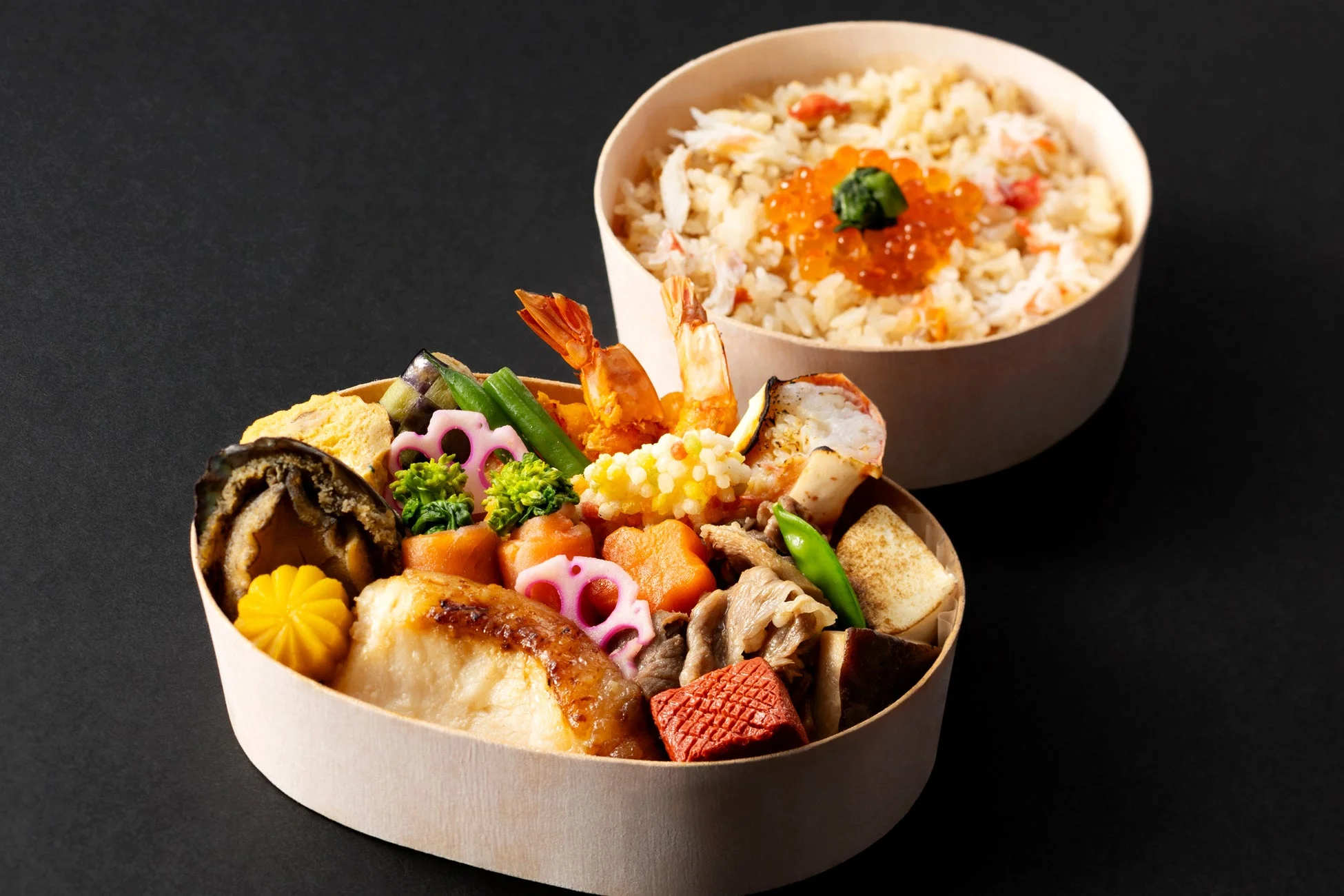 豪華な和食弁当