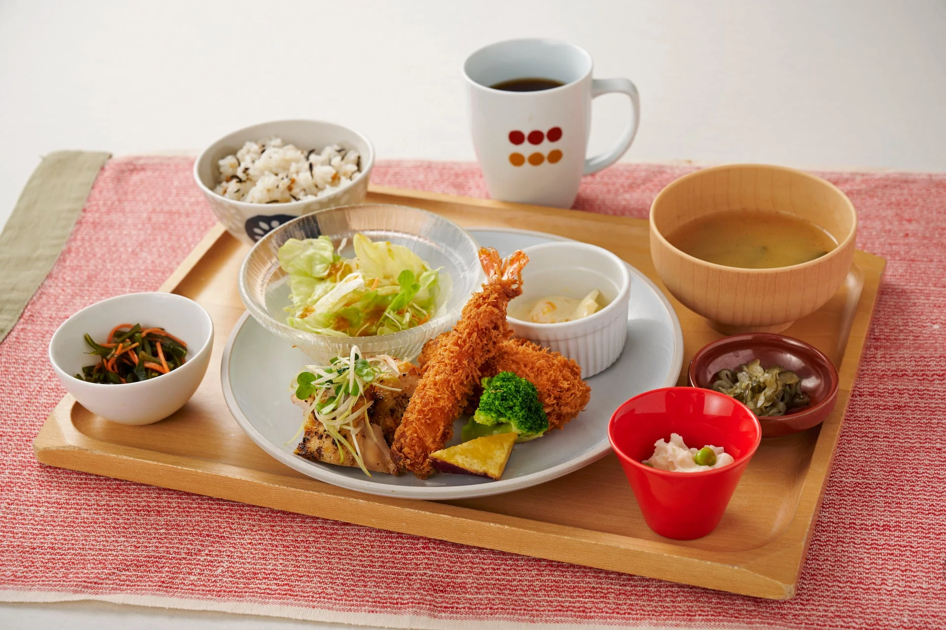 エビフライ定食