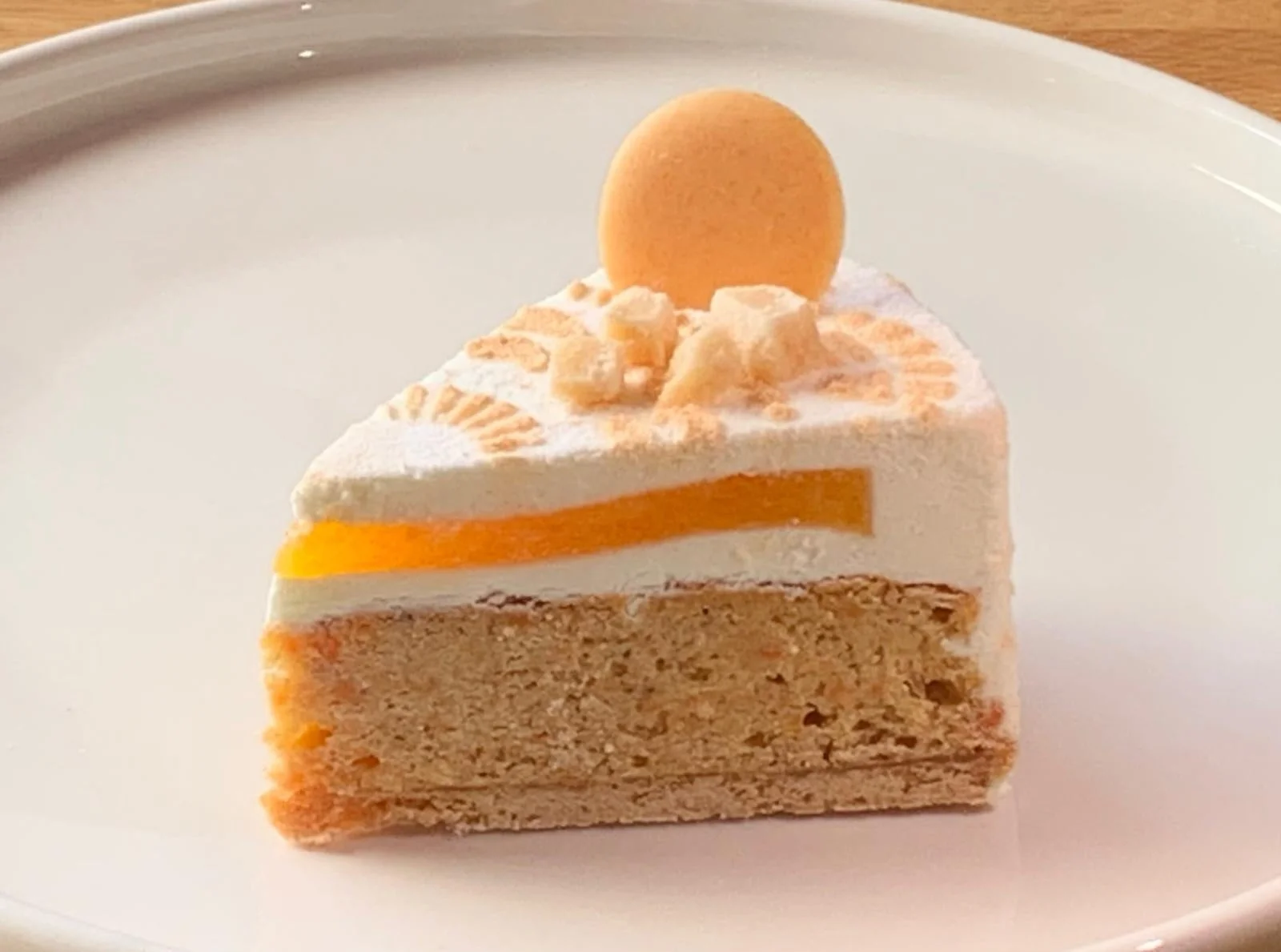 オレンジムースケーキ
