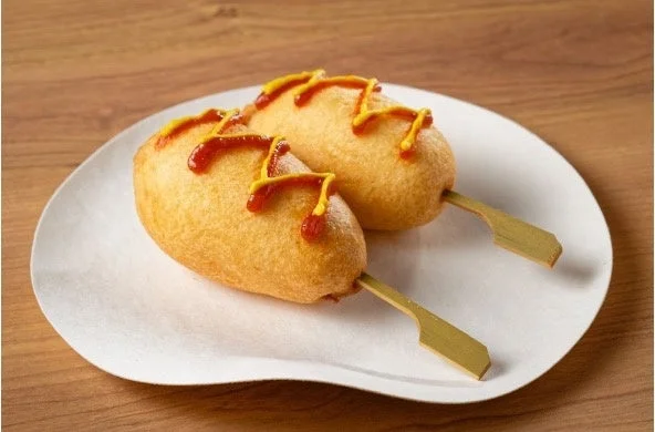 ホタテと蛤のミニアメリカンドック