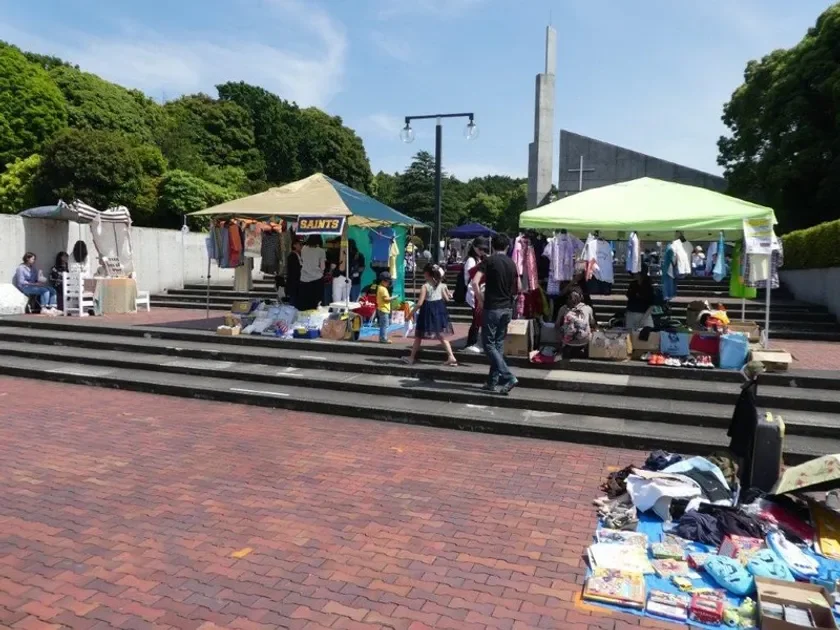 2019年度フリーマーケットの様子