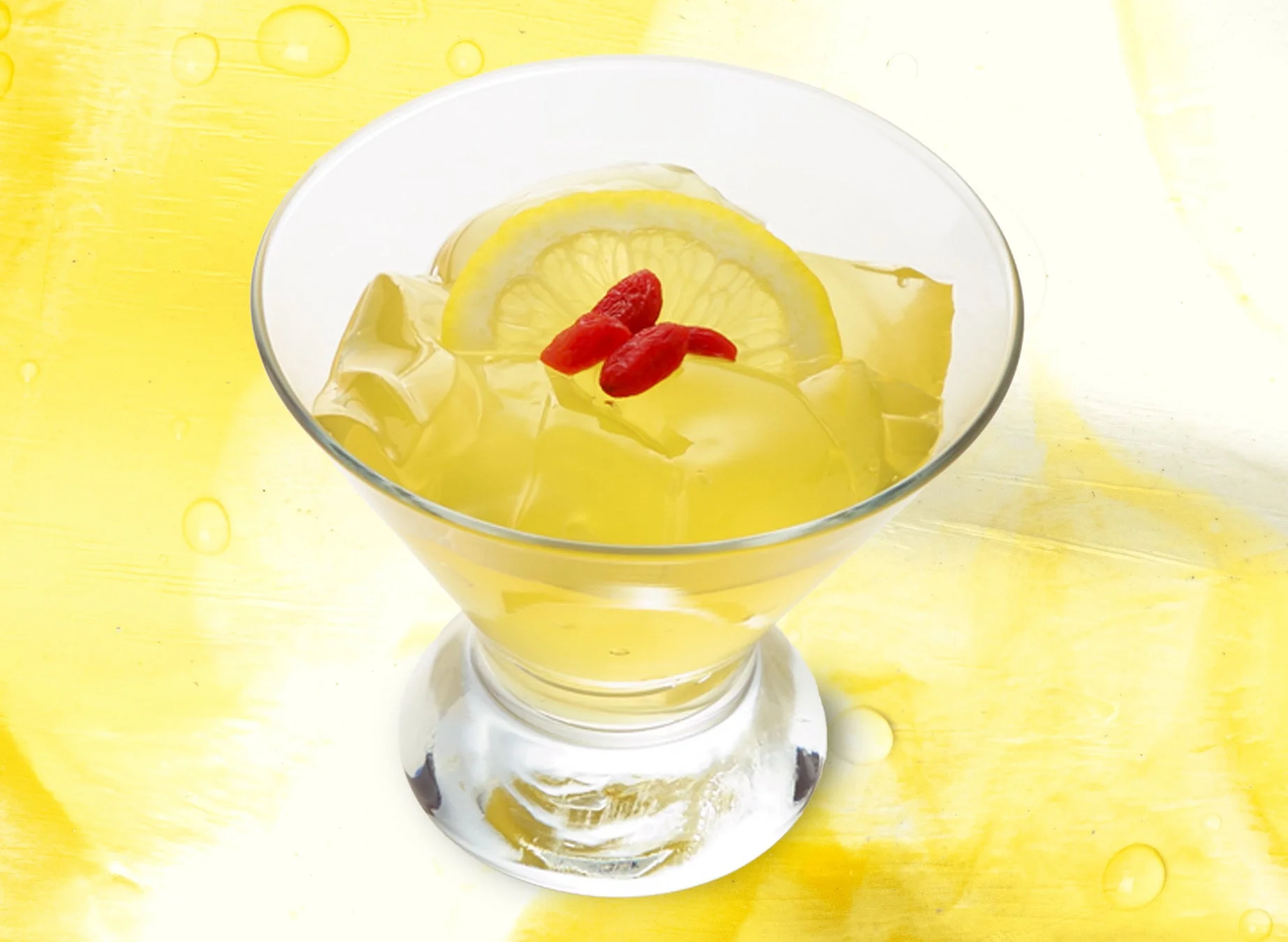 愛玉ゼリーの画像