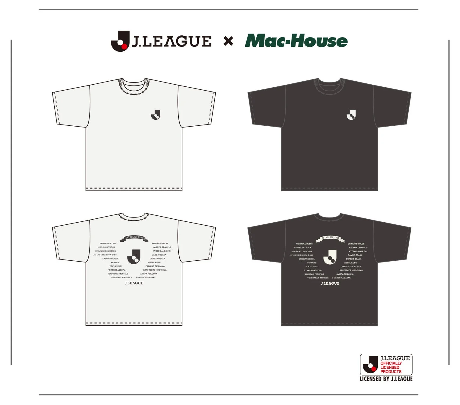 J1Tシャツ