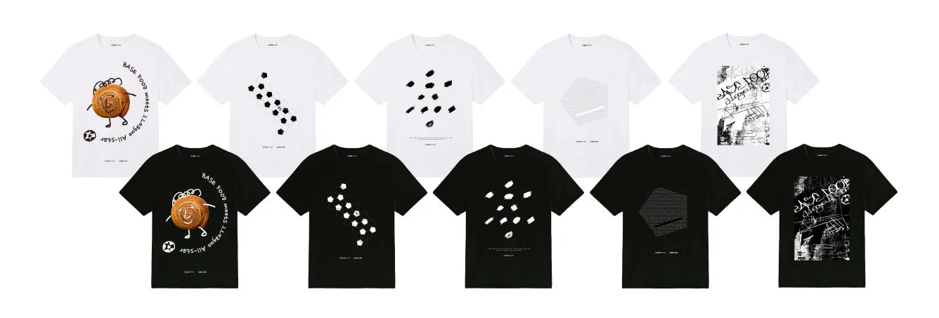 BASE FOODとJリーグオールスターのコラボTシャツ