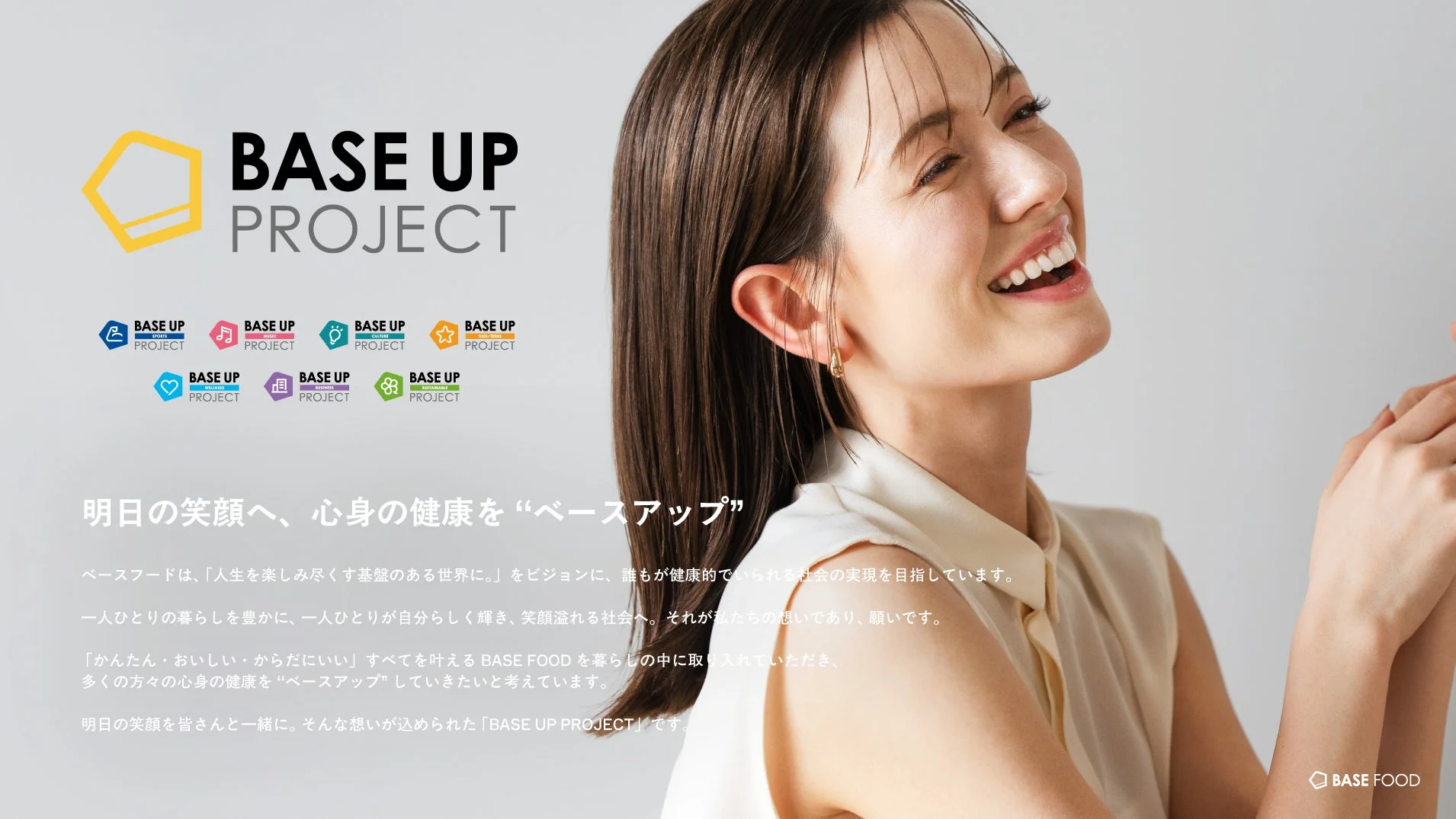 BASE UP PROJECTの全体像