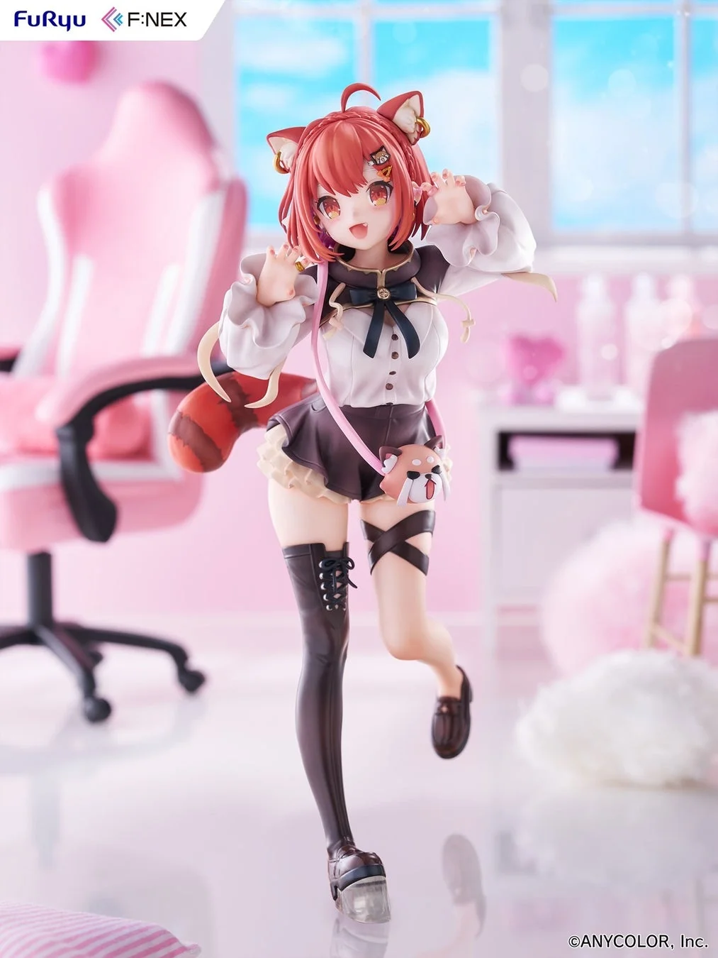 レッサーパンダ耳美少女