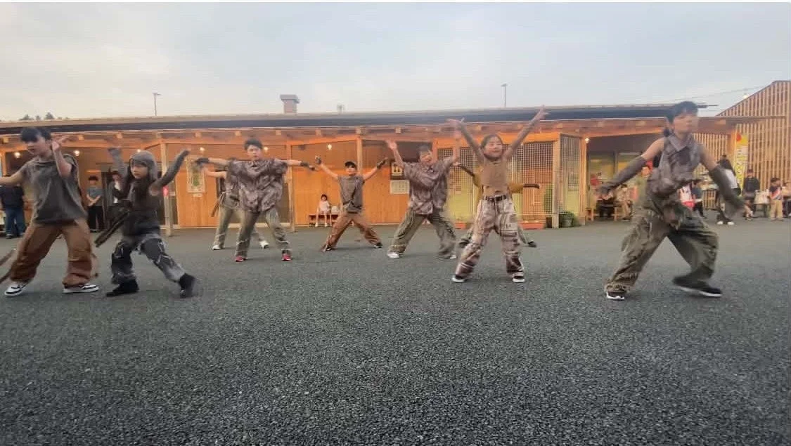 南三陸ダンススクールのパフォーマンス