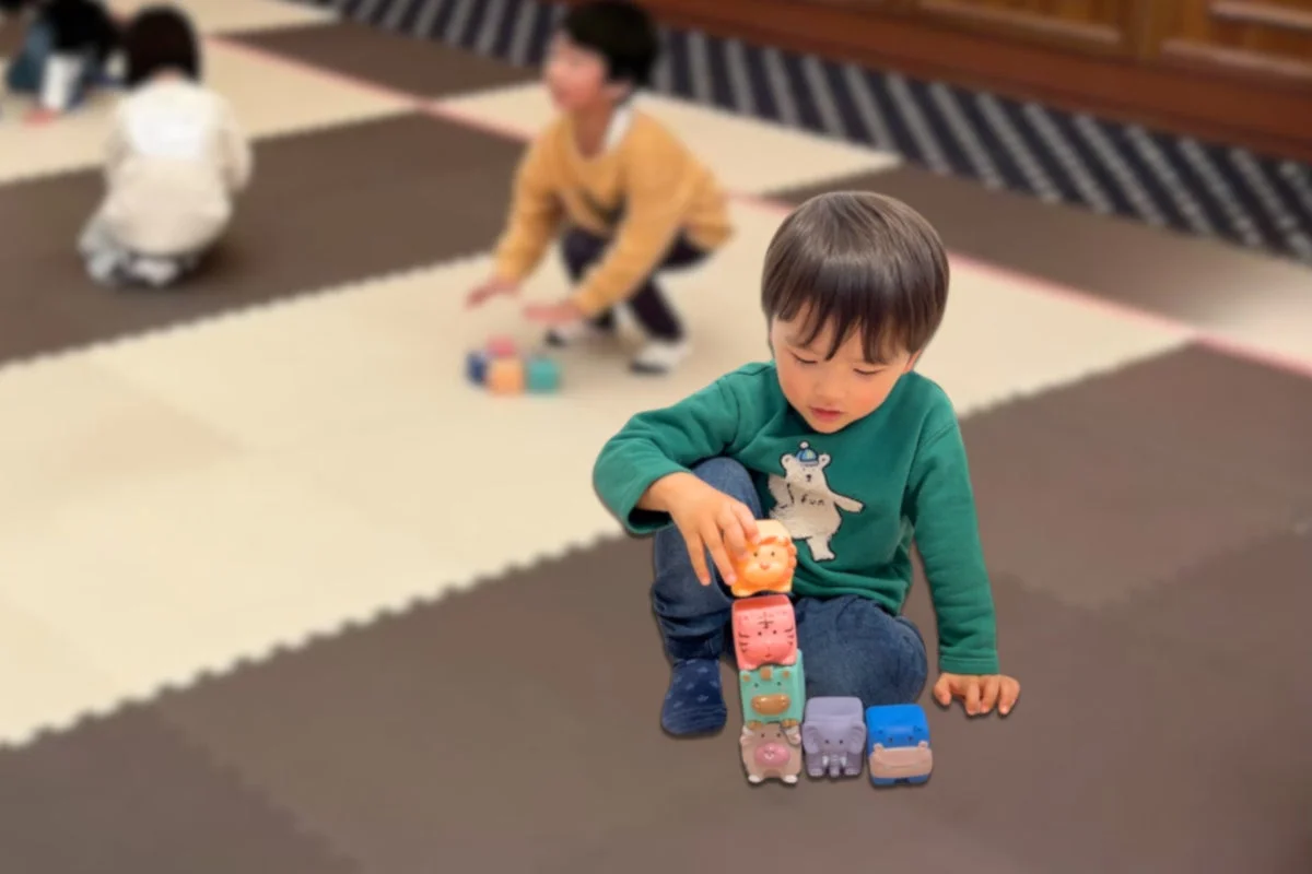 積み木遊び