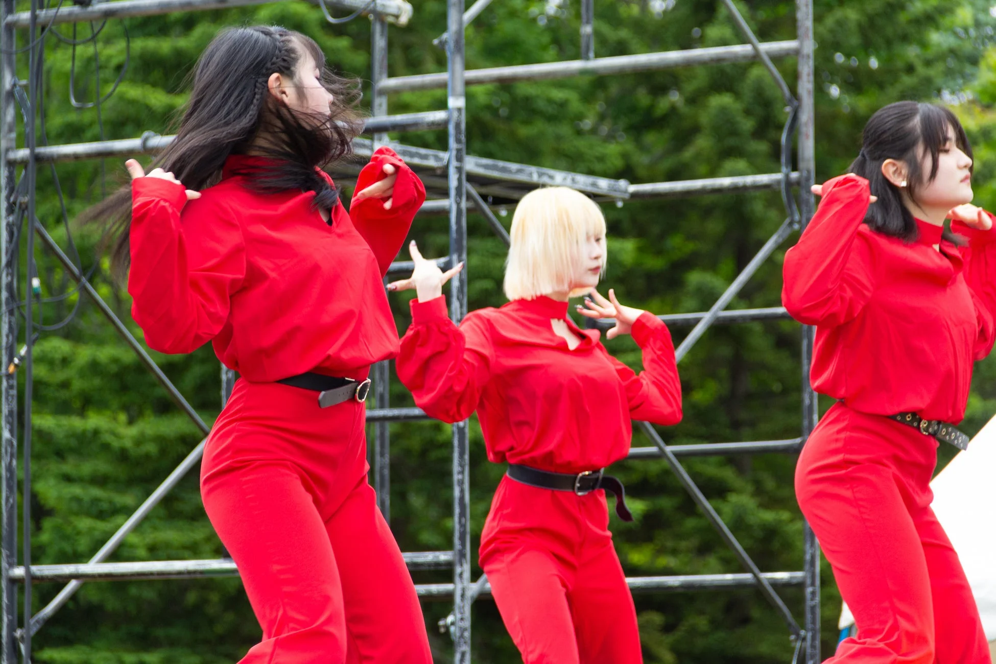 キッズダンスコンテストの様子